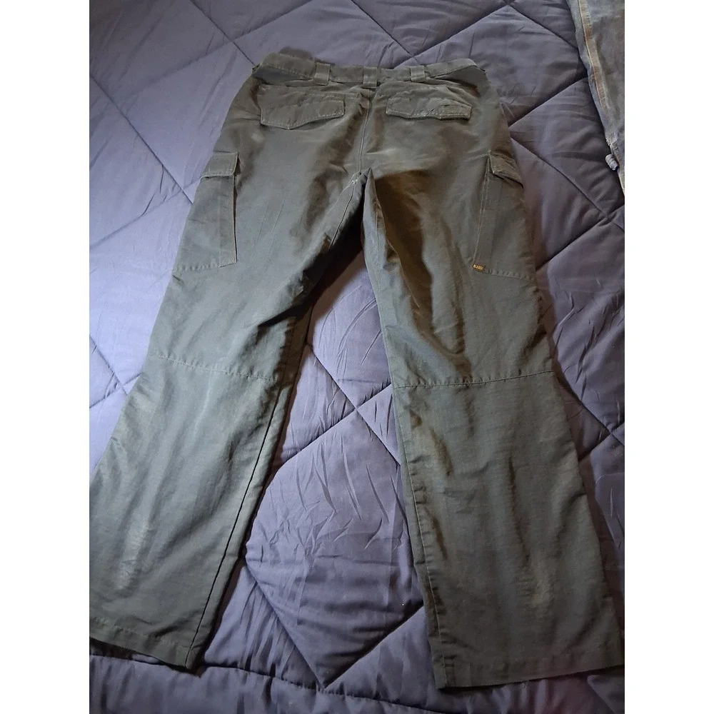 5.11 Tactical Mens Ripstop Cargo‎ Pants Navy Blue Work Hiking Outdoor Size 32x32
